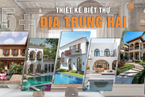 5+ Mẫu Thiết Kế Biệt Thự Địa Trung Hải