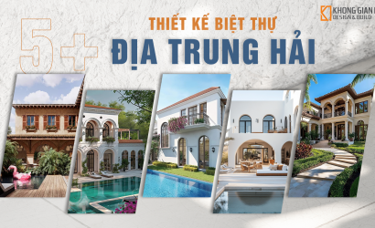 5+ Mẫu Thiết Kế Biệt Thự Địa Trung Hải