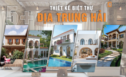 5+ Mẫu Thiết Kế Biệt Thự Địa Trung Hải