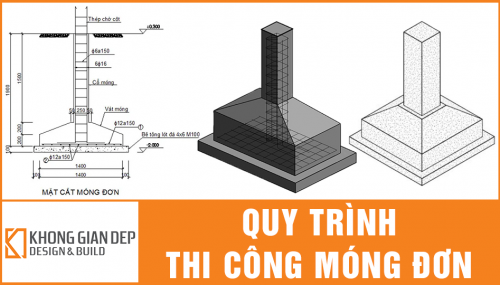 Móng Đơn Là Gì? Quy Trình Thi Công Móng Đơn Chuẩn Xác 