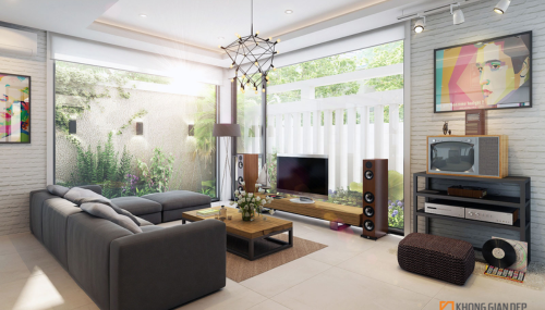 9 mẫu thiết kế nội thất phòng khách sang trọng