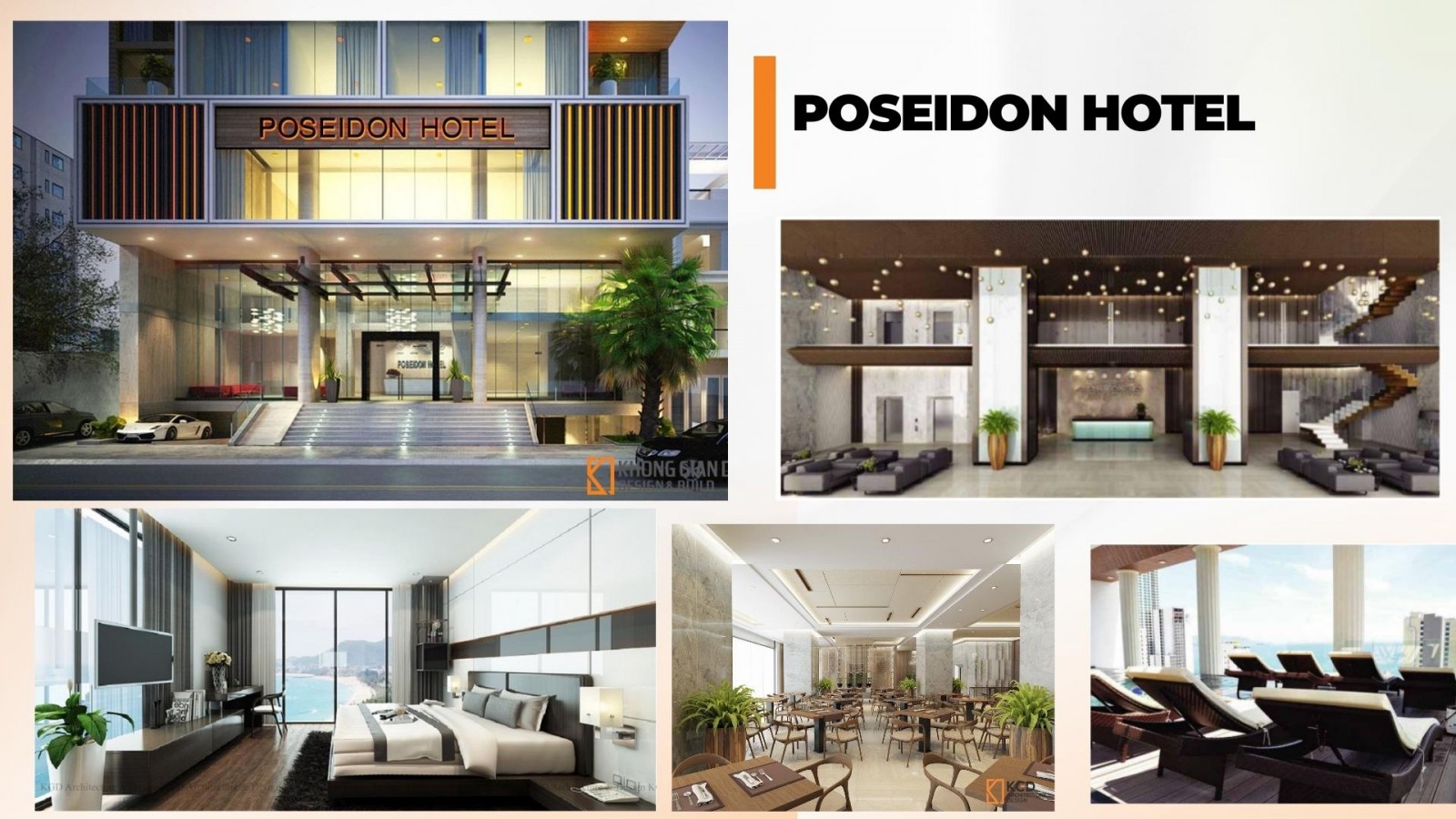 mẫu thiết kế khách sạn resort Không Gian Đẹp - KGD Design & Build