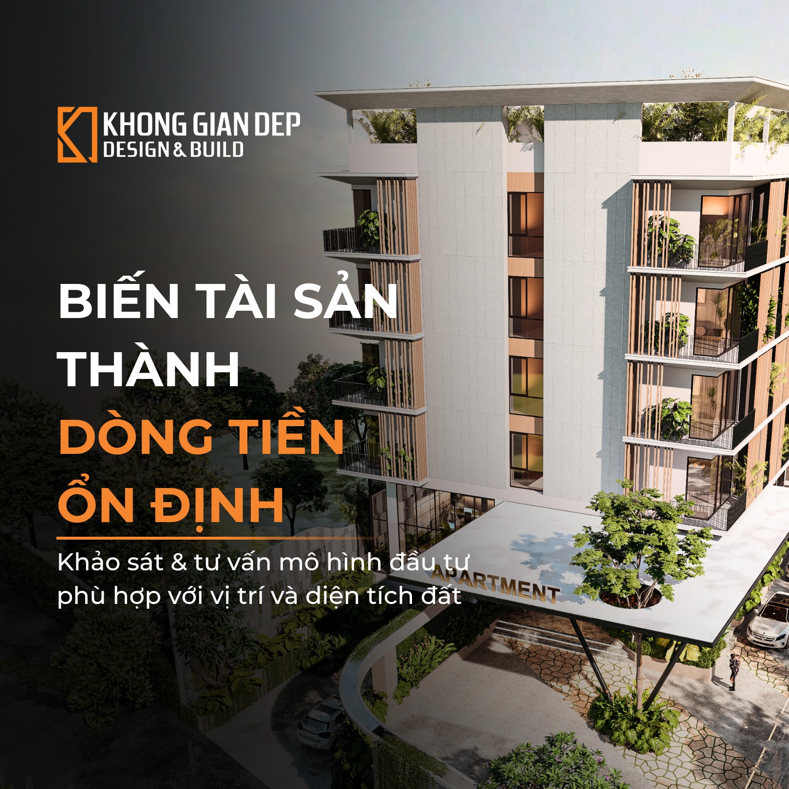 Biến Nhà Đất Thành Dòng Tiền Ổn Định Với Mô Hình Căn Hộ Dịch Vụ